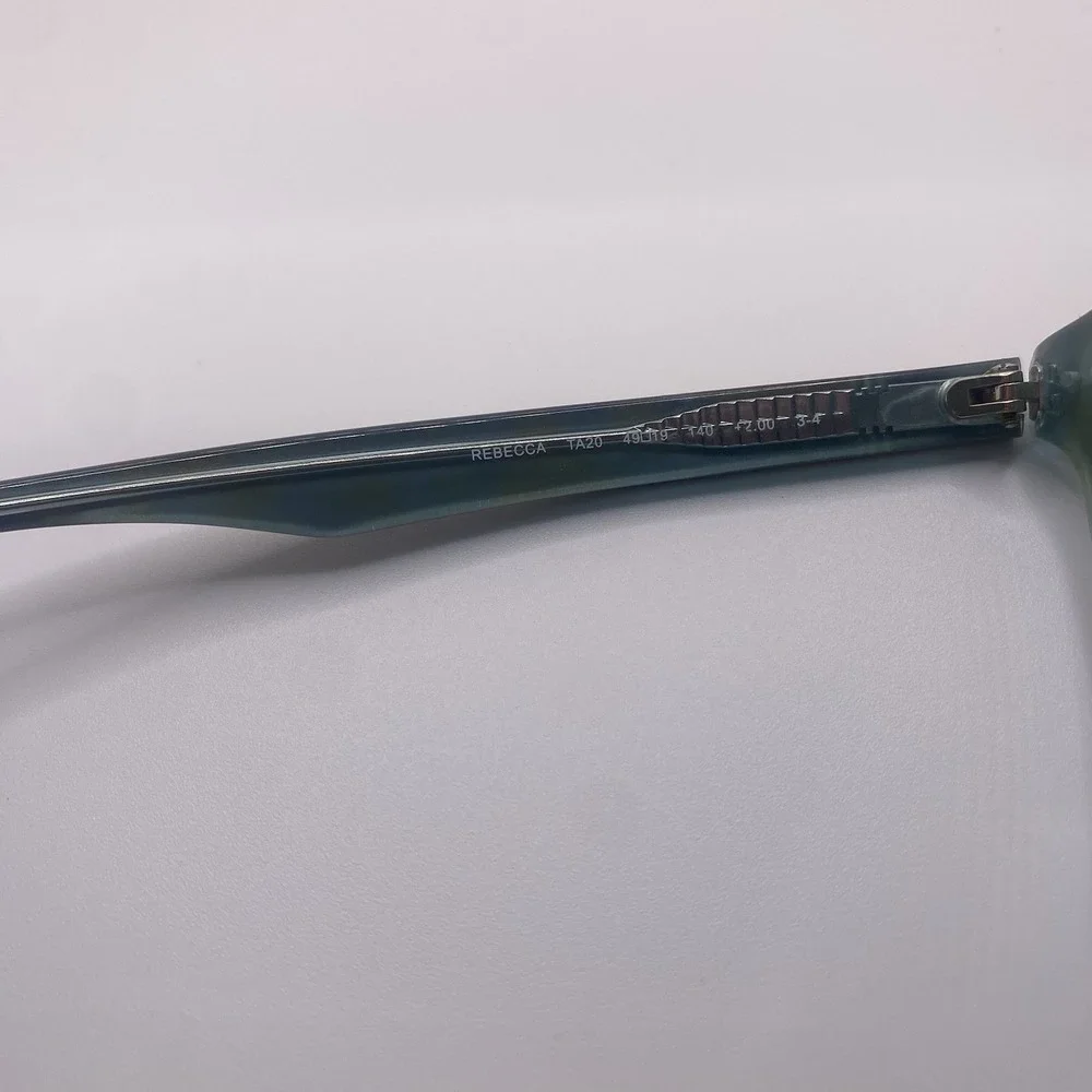 Kate Spade Eyeglasses FRAMES ONLY Rebecca TA20 49-19-140 +2.00 Black Blue 603